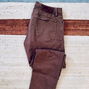 Todd Snyder Slim Fit Five Pocket Chino in Espresso, 30x30